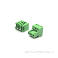 2.54mm Pluggable Terminal Blocks Female Green 4P